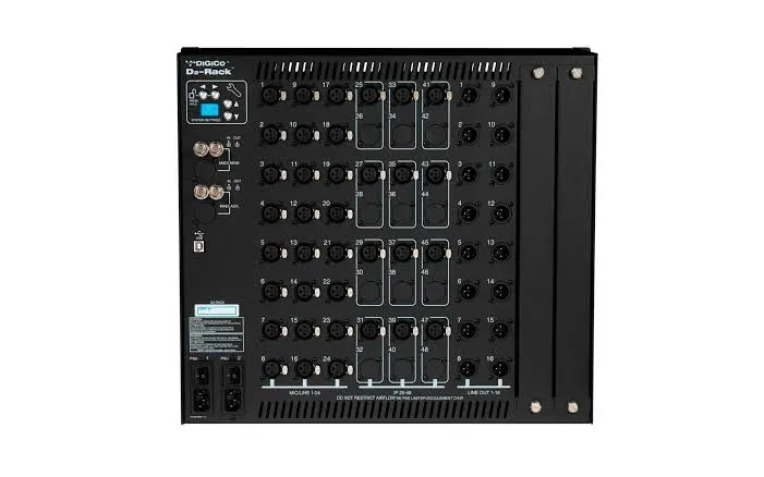 DiGiCo D2-Rack stage I/O rack