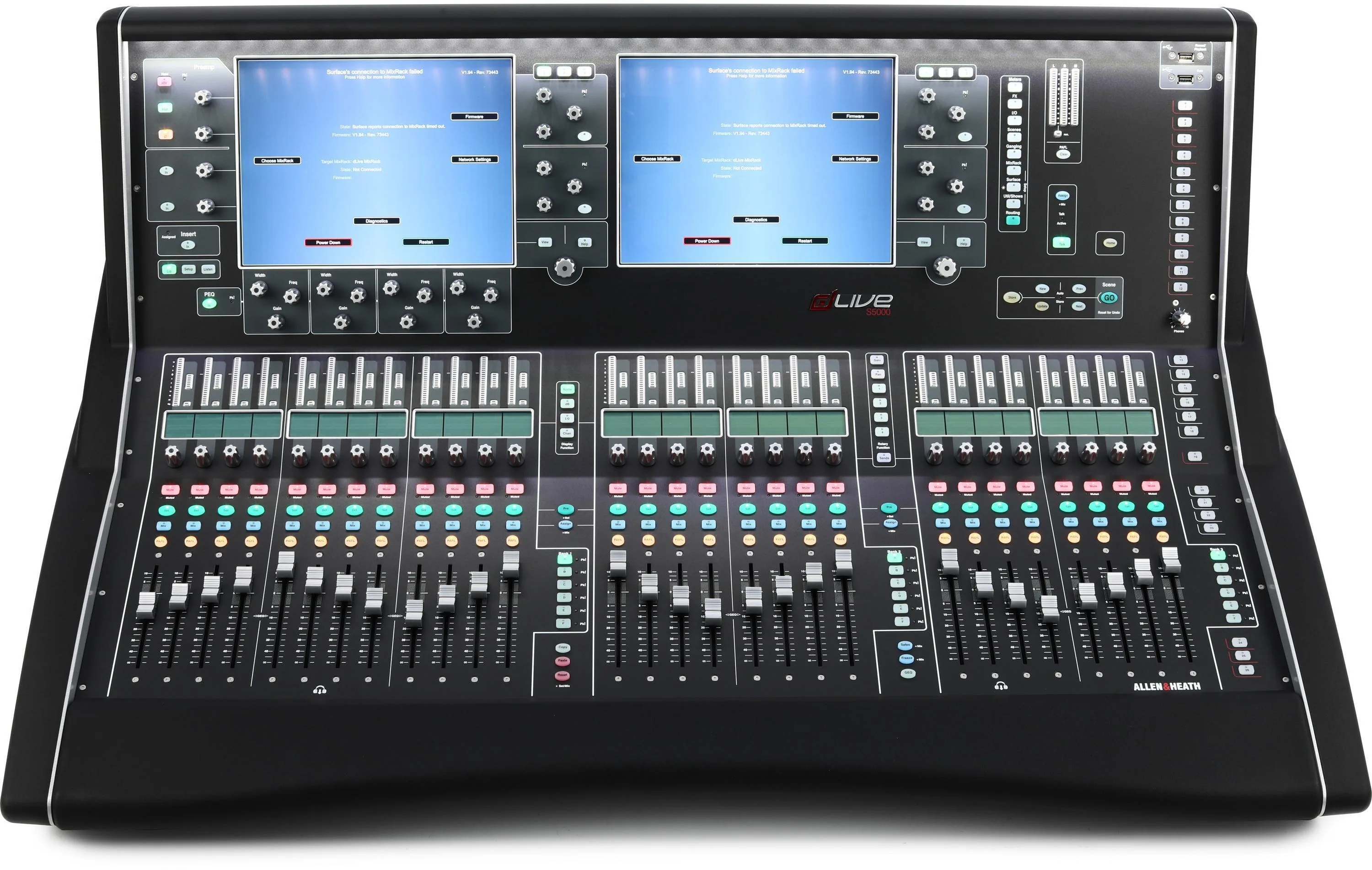 Allen & Heath dLive S5000 digital mixing control surface