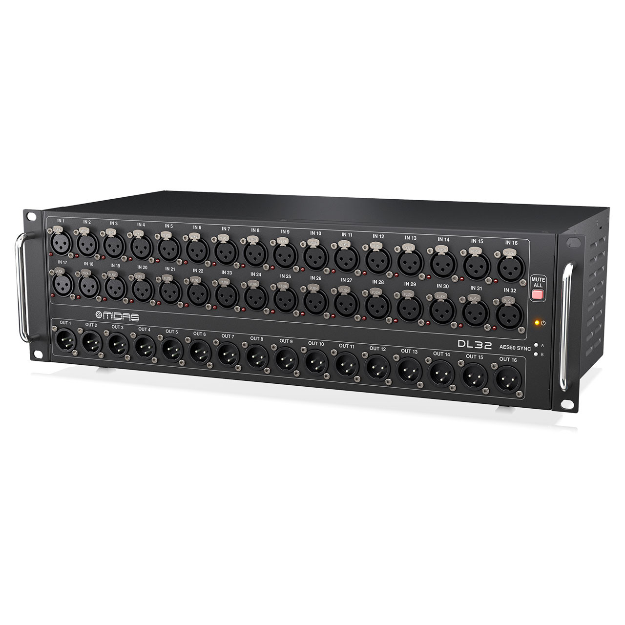 Midas DL32 stage I/O box