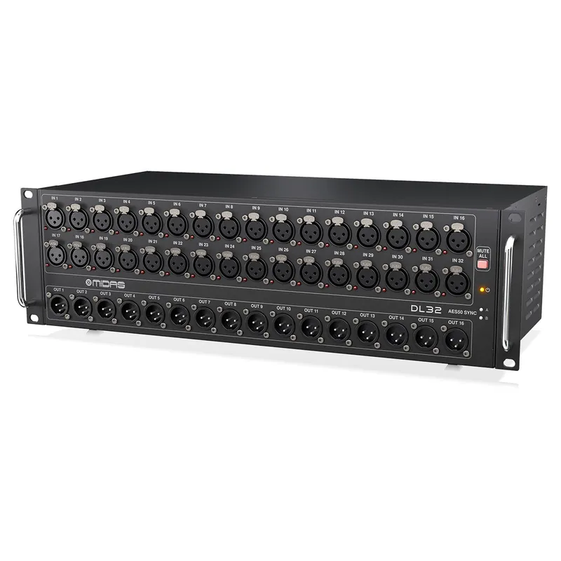 Midas DL32 stage I/O box