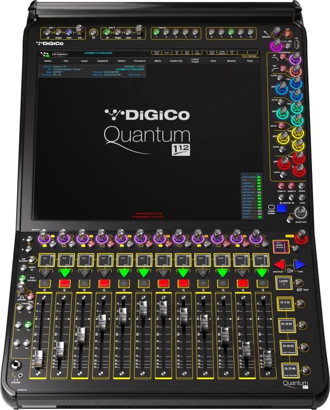 DiGiCo Quantum 112 digital mixing console